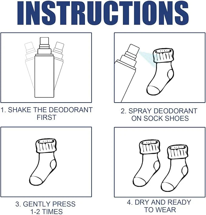 Foot Deodorant Odor Spray