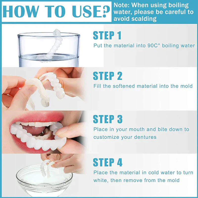 Snap on Smile teeth Braces