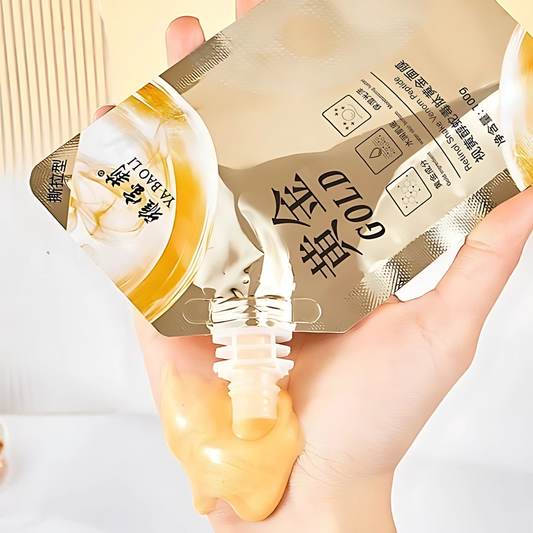 Retinol Gold Face Mask – Deep Moisturizing & Brightening Peel-Off Mask