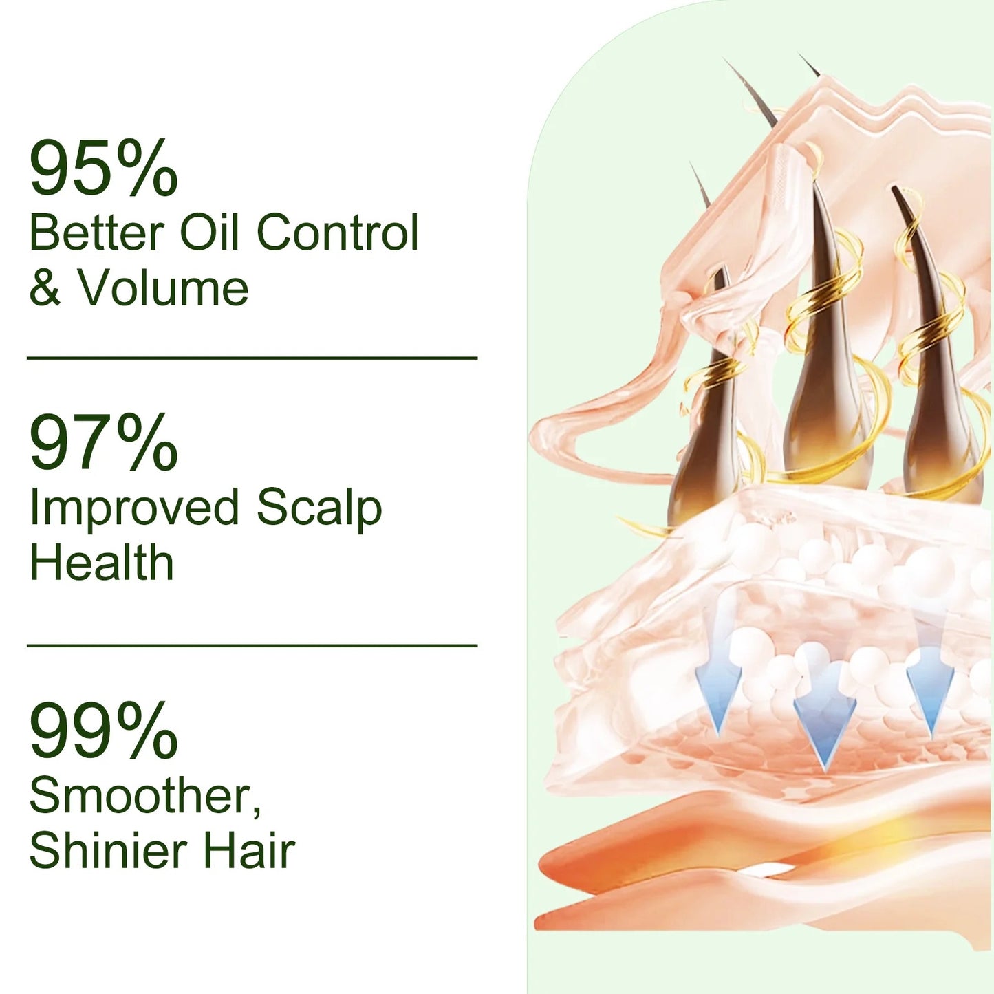 Tgideas® Batana Oil & Rosemary Volumizing Shampoo (Pack of 1)